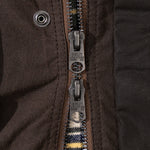 REWORK® KEEPER WAX JACKET - N° 058 Coats & Jackets X-LARGE / BROWN - BRUT Clothing US