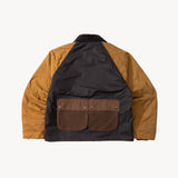REWORK® KEEPER WAX JACKET - N° 058 Coats & Jackets X-LARGE / BROWN - BRUT Clothing US