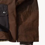 REWORK® KEEPER WAX JACKET - N° 059 Coats & Jackets X-LARGE / BROWN - BRUT Clothing US