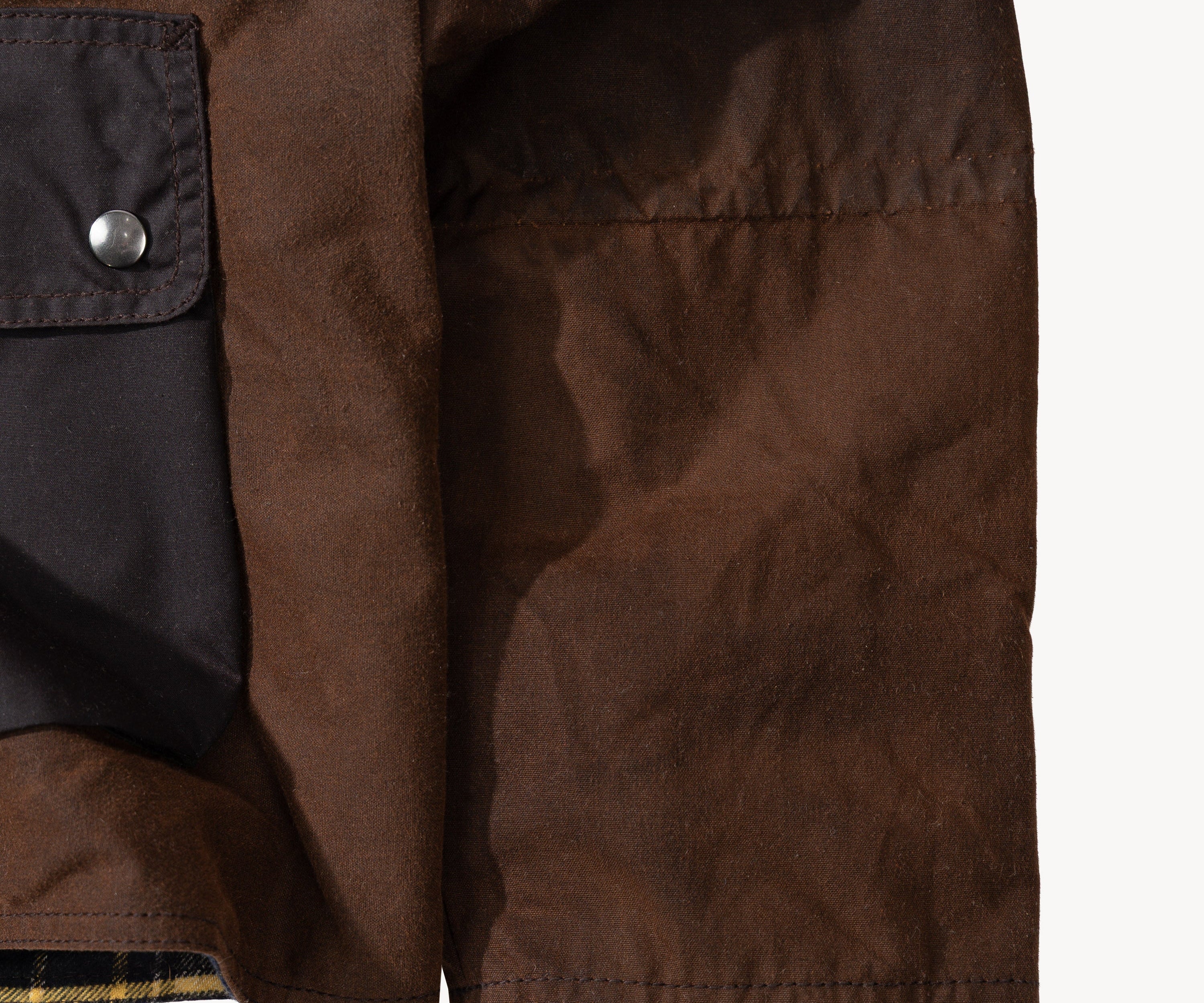 REWORK® KEEPER WAX JACKET - N° 059 Coats & Jackets X-LARGE / BROWN - BRUT Clothing US