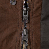 REWORK® KEEPER WAX JACKET - N° 059 Coats & Jackets X-LARGE / BROWN - BRUT Clothing US