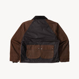 REWORK® KEEPER WAX JACKET - N° 059 Coats & Jackets X-LARGE / BROWN - BRUT Clothing US