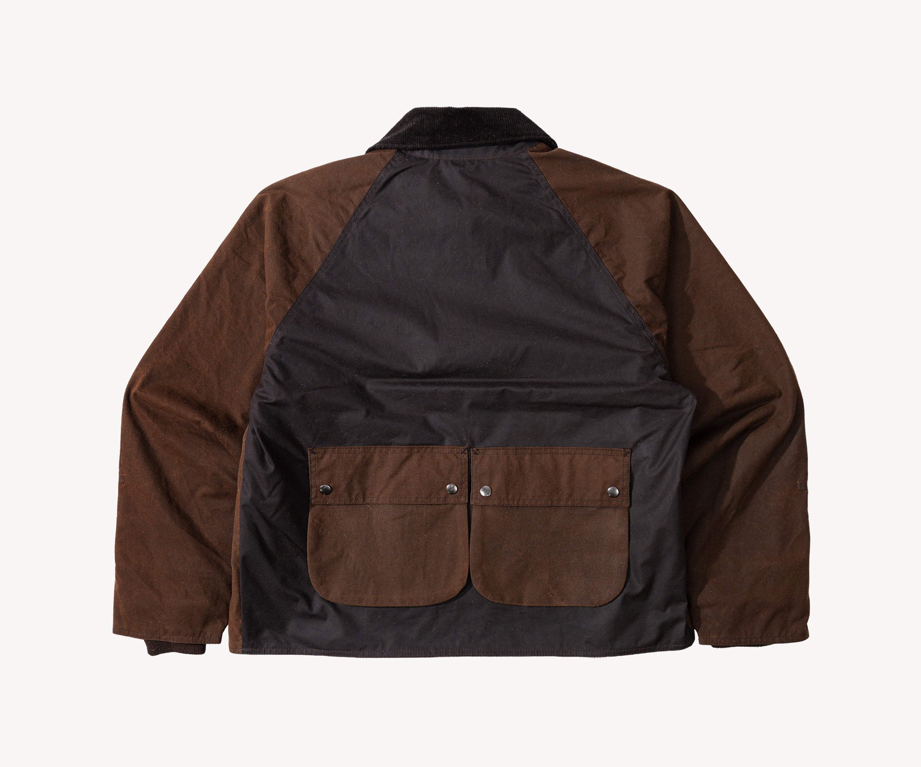 REWORK® KEEPER WAX JACKET - N° 059 Coats & Jackets X-LARGE / BROWN - BRUT Clothing US