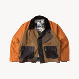 REWORK® KEEPER WAX JACKET - N° 060 Coats & Jackets X-LARGE / BROWN - BRUT Clothing US