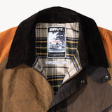 REWORK® KEEPER WAX JACKET - N° 060 Coats & Jackets X-LARGE / BROWN - BRUT Clothing US
