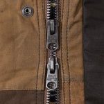 REWORK® KEEPER WAX JACKET - N° 060 Coats & Jackets X-LARGE / BROWN - BRUT Clothing US
