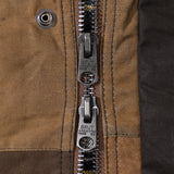 REWORK® KEEPER WAX JACKET - N° 060 Coats & Jackets X-LARGE / BROWN - BRUT Clothing US