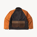 REWORK® KEEPER WAX JACKET - N° 060 Coats & Jackets X-LARGE / BROWN - BRUT Clothing US