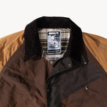 REWORK® KEEPER WAX JACKET - N° 056 Coats & Jackets X-LARGE / BROWN - BRUT Clothing US