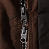 REWORK® KEEPER WAX JACKET - N° 056 Coats & Jackets X-LARGE / BROWN - BRUT Clothing US