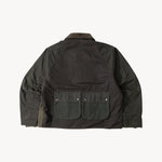 REWORK® KEEPER WAX JACKET - N° 062 Coats & Jackets X-LARGE / GREEN - BRUT Clothing US
