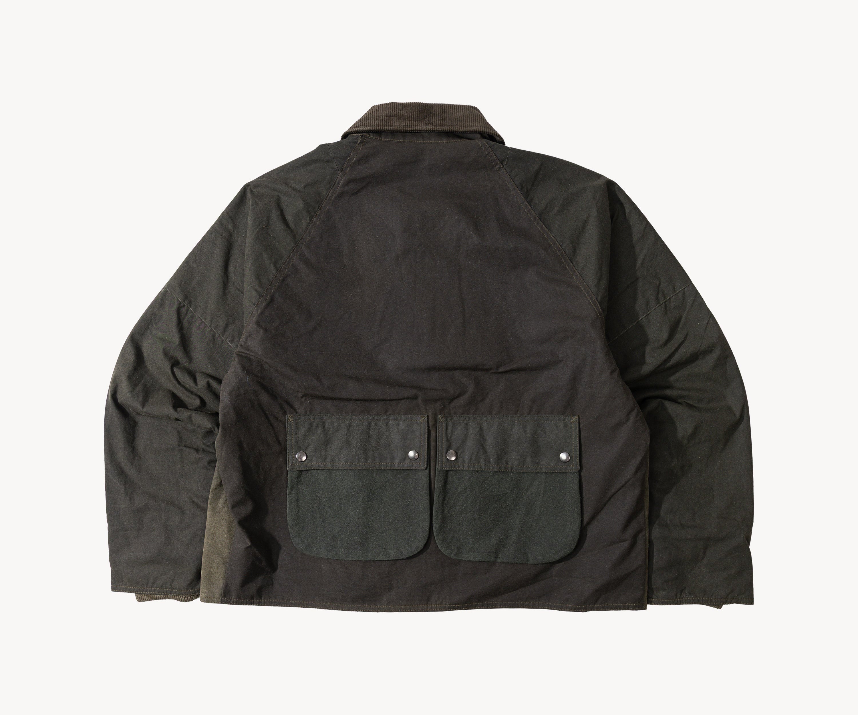 REWORK® KEEPER WAX JACKET - N° 062 Coats & Jackets X-LARGE / GREEN - BRUT Clothing US