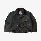 REWORK® KEEPER WAX JACKET - N° 063 Coats & Jackets X-LARGE / GREEN - BRUT Clothing US