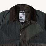 REWORK® KEEPER WAX JACKET - N° 063 Coats & Jackets X-LARGE / GREEN - BRUT Clothing US