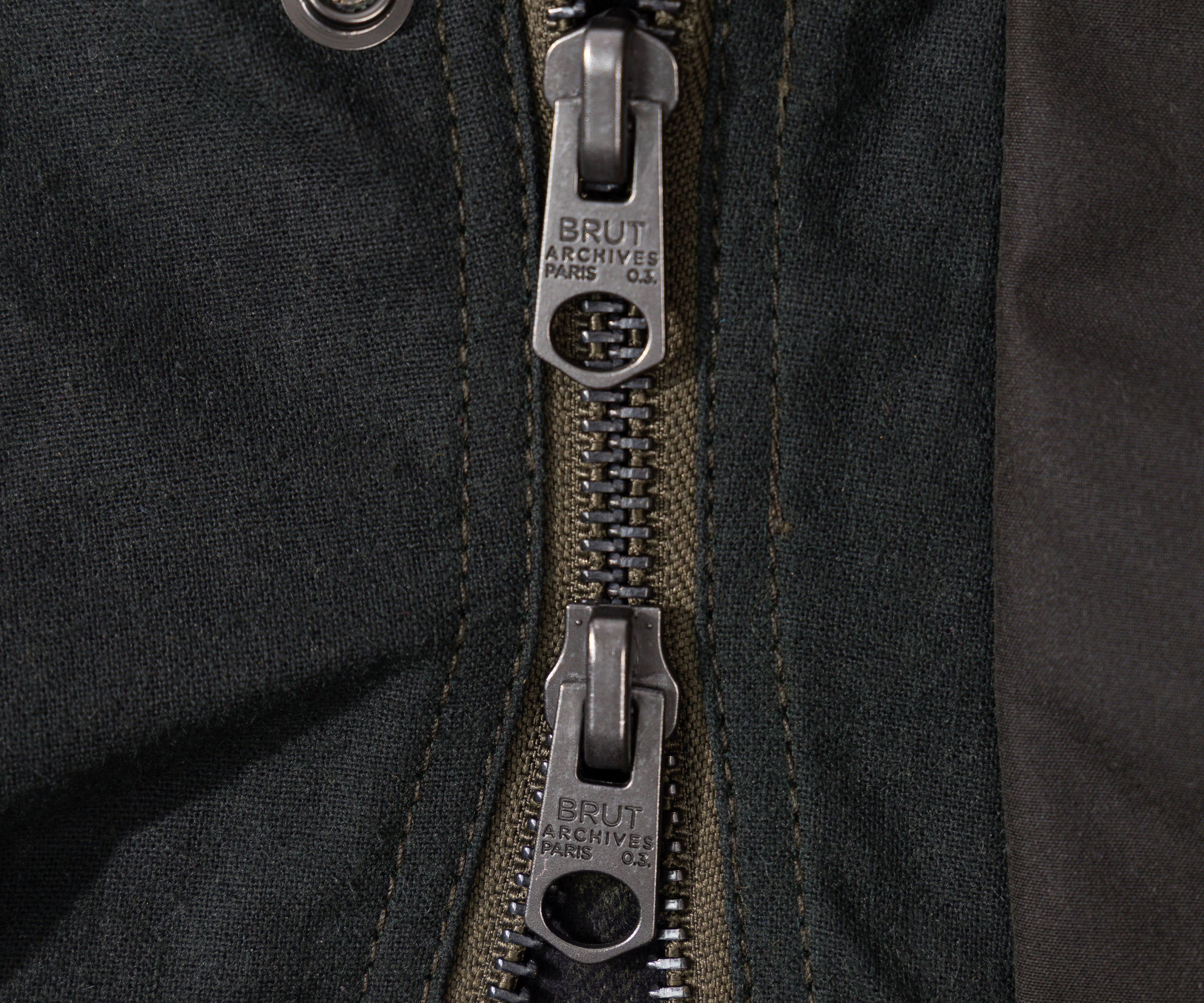 REWORK® KEEPER WAX JACKET - N° 063 Coats & Jackets X-LARGE / GREEN - BRUT Clothing US