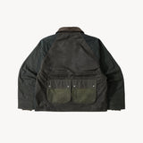 REWORK® KEEPER WAX JACKET - N° 063 Coats & Jackets X-LARGE / GREEN - BRUT Clothing US