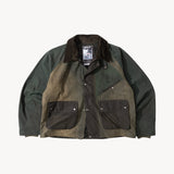REWORK® KEEPER WAX JACKET - N° 064 Coats & Jackets X-LARGE / GREEN - BRUT Clothing US