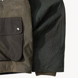 REWORK® KEEPER WAX JACKET - N° 064 Coats & Jackets X-LARGE / GREEN - BRUT Clothing US