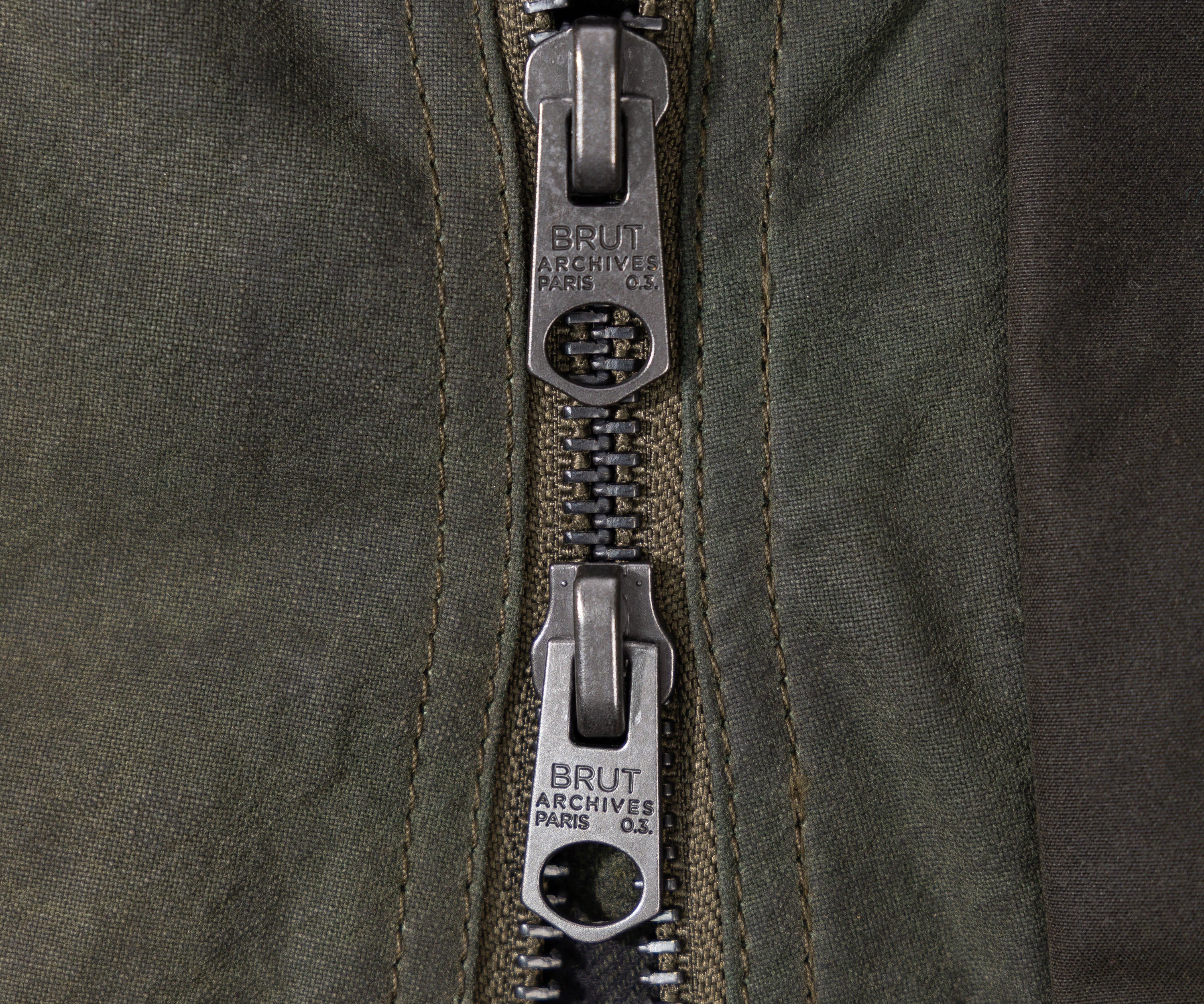REWORK® KEEPER WAX JACKET - N° 064 Coats & Jackets X-LARGE / GREEN - BRUT Clothing US