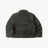 REWORK® KEEPER WAX JACKET - N° 064 Coats & Jackets X-LARGE / GREEN - BRUT Clothing US