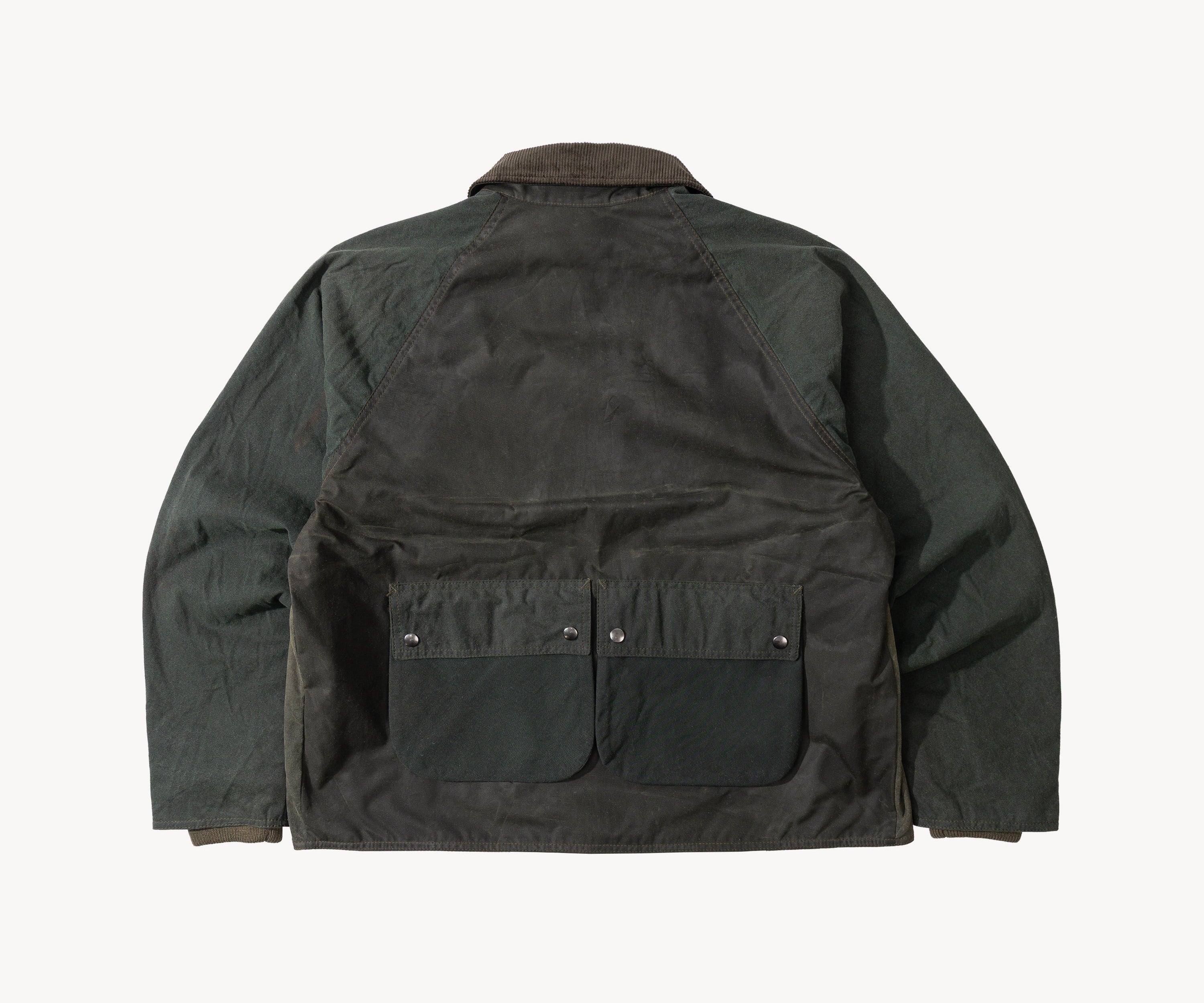 REWORK® KEEPER WAX JACKET - N° 064 Coats & Jackets X-LARGE / GREEN - BRUT Clothing US