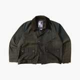 REWORK® KEEPER WAX JACKET - N° 065 Coats & Jackets X-LARGE / GREEN - BRUT Clothing US