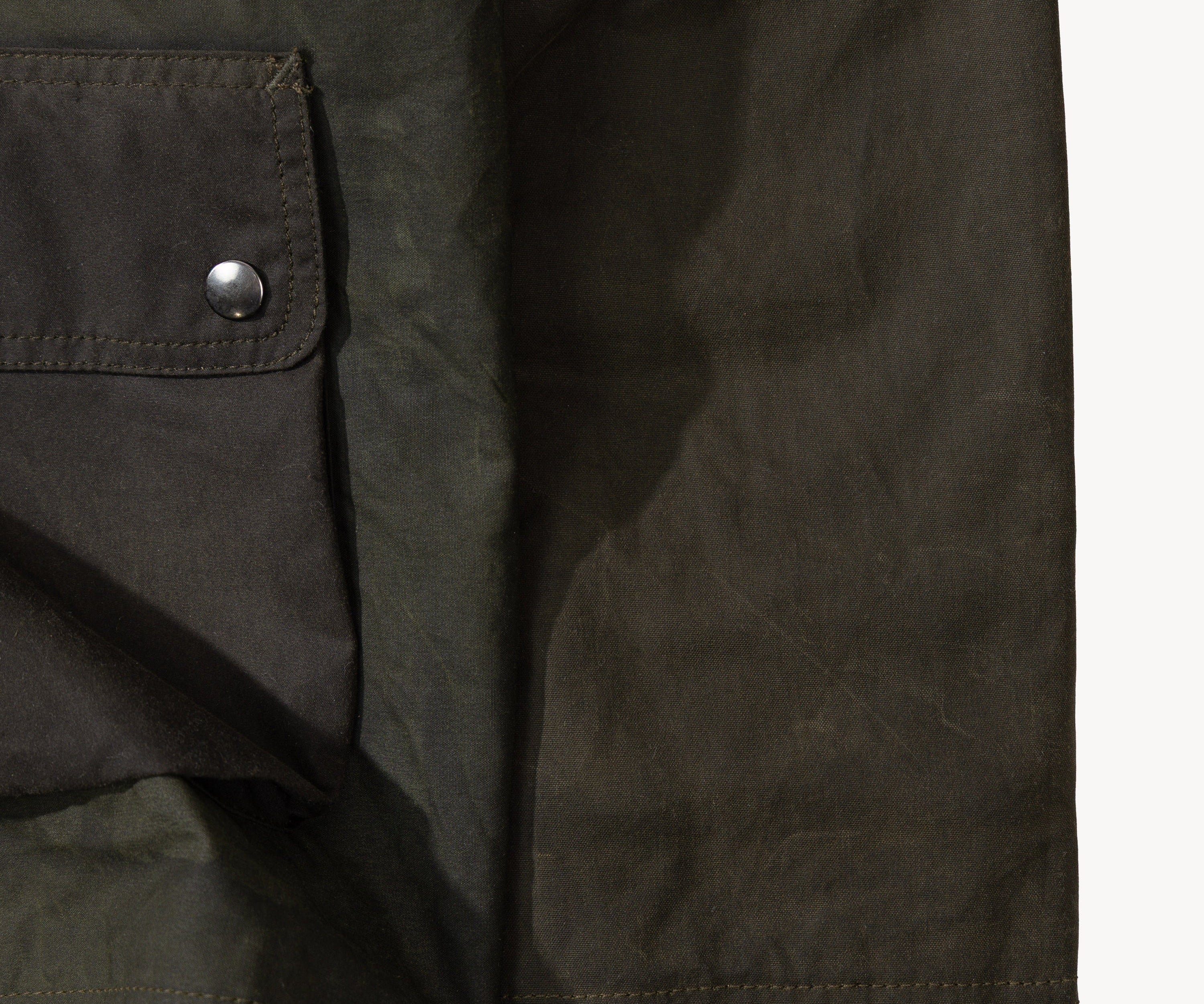 REWORK® KEEPER WAX JACKET - N° 065 Coats & Jackets X-LARGE / GREEN - BRUT Clothing US