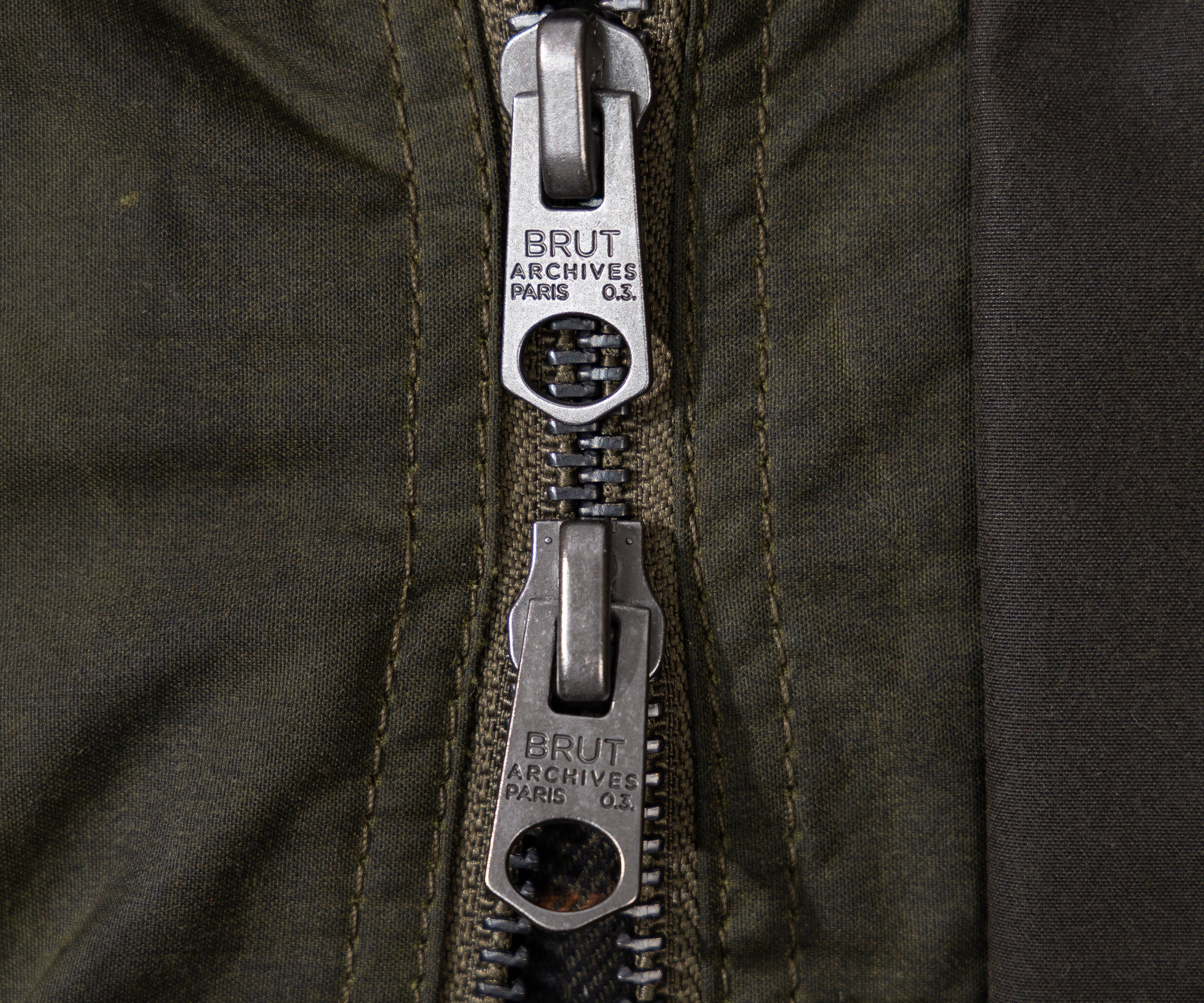 REWORK® KEEPER WAX JACKET - N° 065 Coats & Jackets X-LARGE / GREEN - BRUT Clothing US