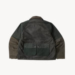 REWORK® KEEPER WAX JACKET - N° 065 Coats & Jackets X-LARGE / GREEN - BRUT Clothing US