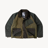 REWORK® KEEPER WAX JACKET - N° 066 Coats & Jackets X-LARGE / GREEN - BRUT Clothing US