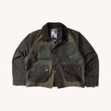 REWORK® KEEPER WAX JACKET - N° 062 Coats & Jackets X-LARGE / GREEN - BRUT Clothing US