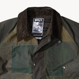 REWORK® KEEPER WAX JACKET - N° 062 Coats & Jackets X-LARGE / GREEN - BRUT Clothing US