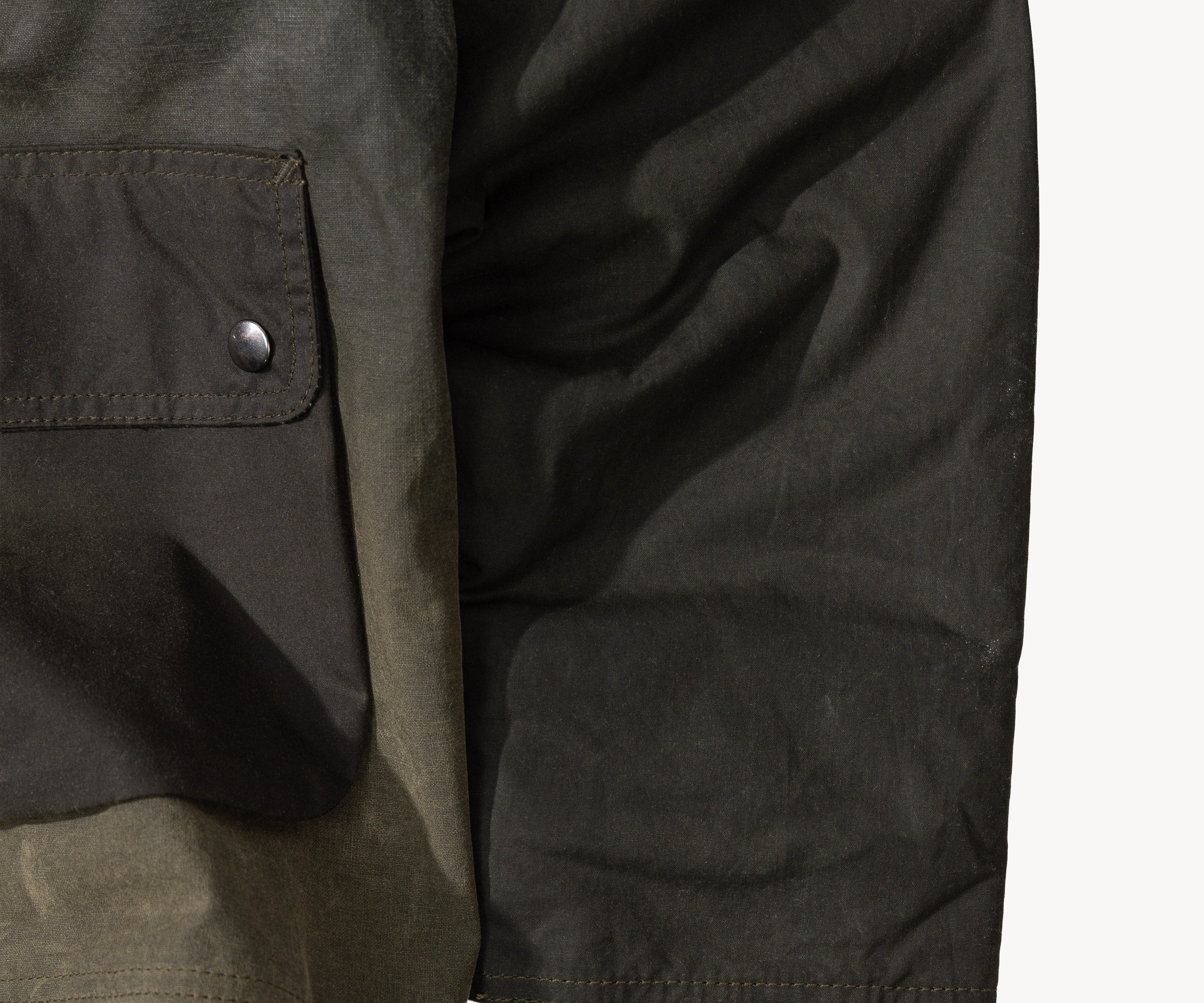 REWORK® KEEPER WAX JACKET - N° 062 Coats & Jackets X-LARGE / GREEN - BRUT Clothing US