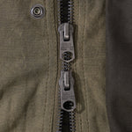 REWORK® KEEPER WAX JACKET - N° 062 Coats & Jackets X-LARGE / GREEN - BRUT Clothing US