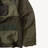 REWORK® FLY WAX JACKET - N° 056 Coats & Jackets X-LARGE / GREEN - BRUT Clothing US