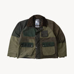 REWORK® FLY WAX JACKET - N° 057 Coats & Jackets X-LARGE / GREEN - BRUT Clothing US