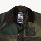 REWORK® FLY WAX JACKET - N° 057 Coats & Jackets X-LARGE / GREEN - BRUT Clothing US