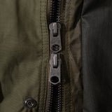 REWORK® FLY WAX JACKET - N° 057 Coats & Jackets X-LARGE / GREEN - BRUT Clothing US