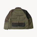 REWORK® FLY WAX JACKET - N° 057 Coats & Jackets X-LARGE / GREEN - BRUT Clothing US