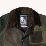 REWORK® FLY WAX JACKET - N° 058 Coats & Jackets X-LARGE / GREEN - BRUT Clothing US