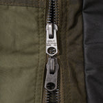 REWORK® FLY WAX JACKET - N° 058 Coats & Jackets X-LARGE / GREEN - BRUT Clothing US