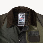 REWORK® FLY WAX JACKET - N° 059 Coats & Jackets X-LARGE / GREEN - BRUT Clothing US