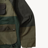 REWORK® FLY WAX JACKET - N° 055 Coats & Jackets X-LARGE / GREEN - BRUT Clothing US