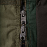REWORK® FLY WAX JACKET - N° 055 Coats & Jackets X-LARGE / GREEN - BRUT Clothing US