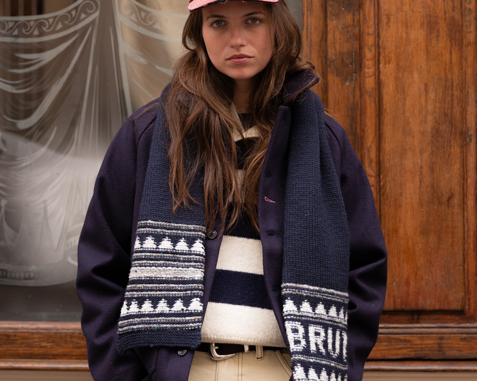THE EXPEDITION SCARF Scarves Navy - BRUT Clothing US