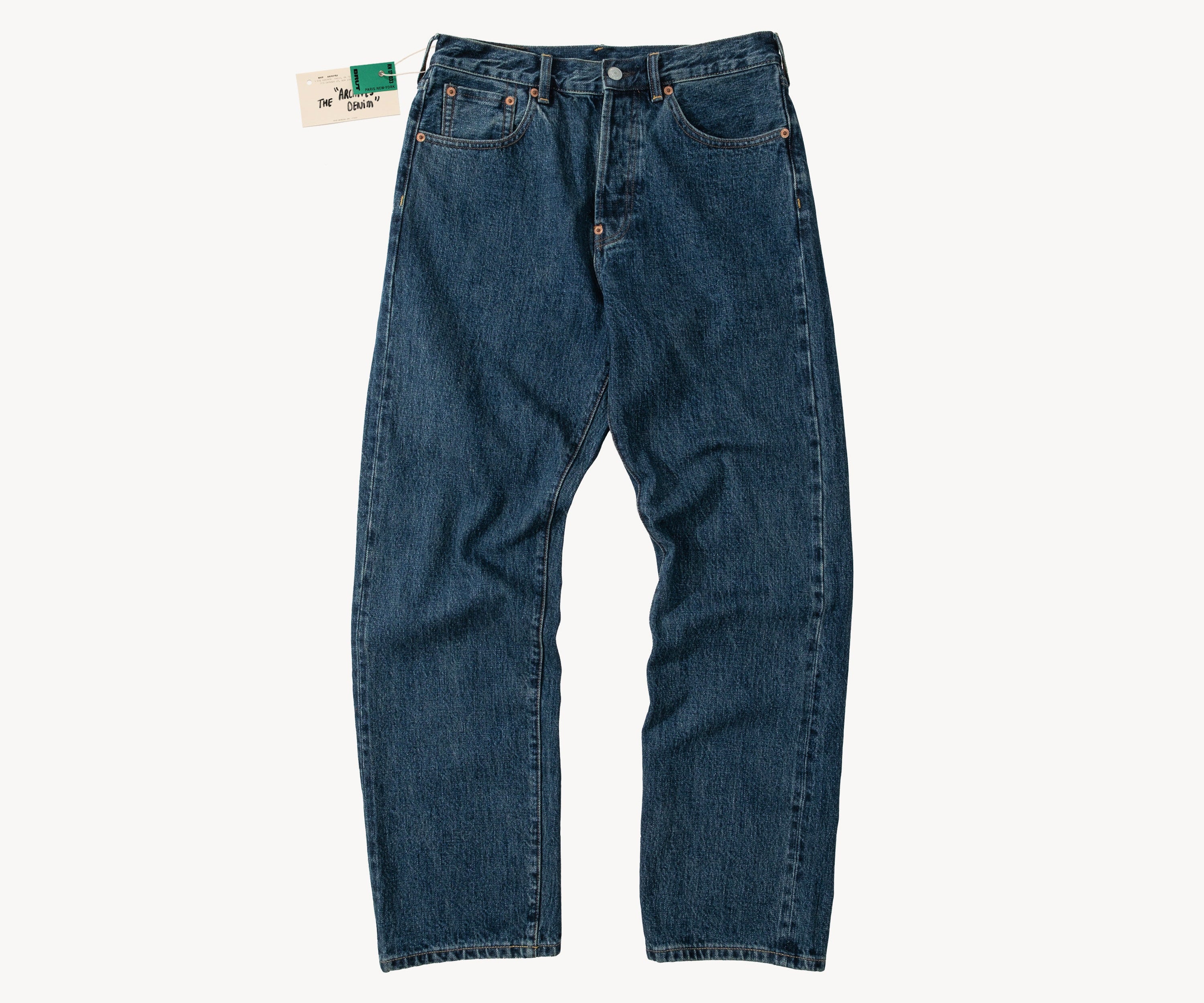 THE ARCHIVES DENIM Pants US26 / MID BLUE - BRUT Clothing US