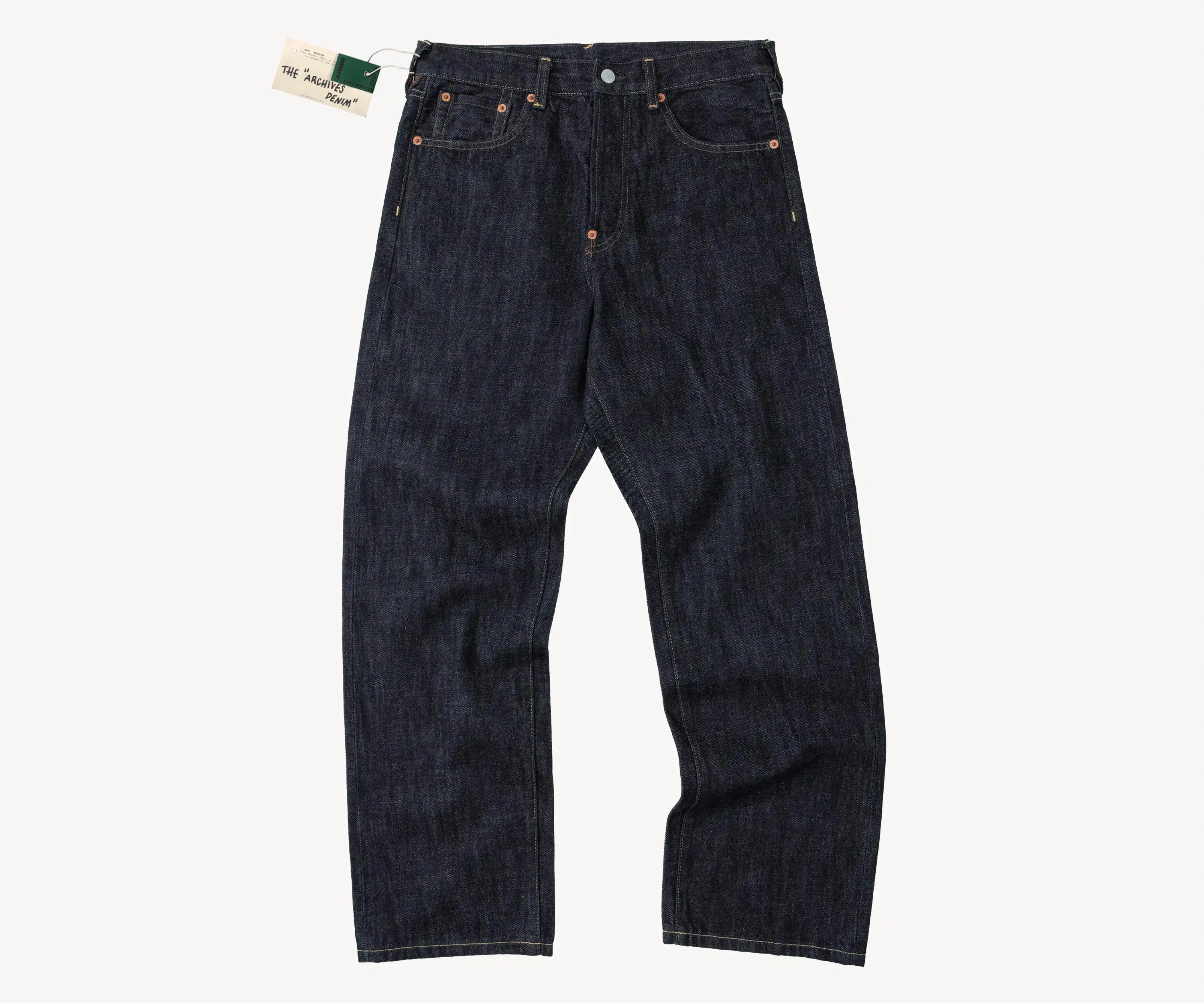 THE ARCHIVES DENIM Pants US24 / RAW INDIGO - BRUT Clothing US