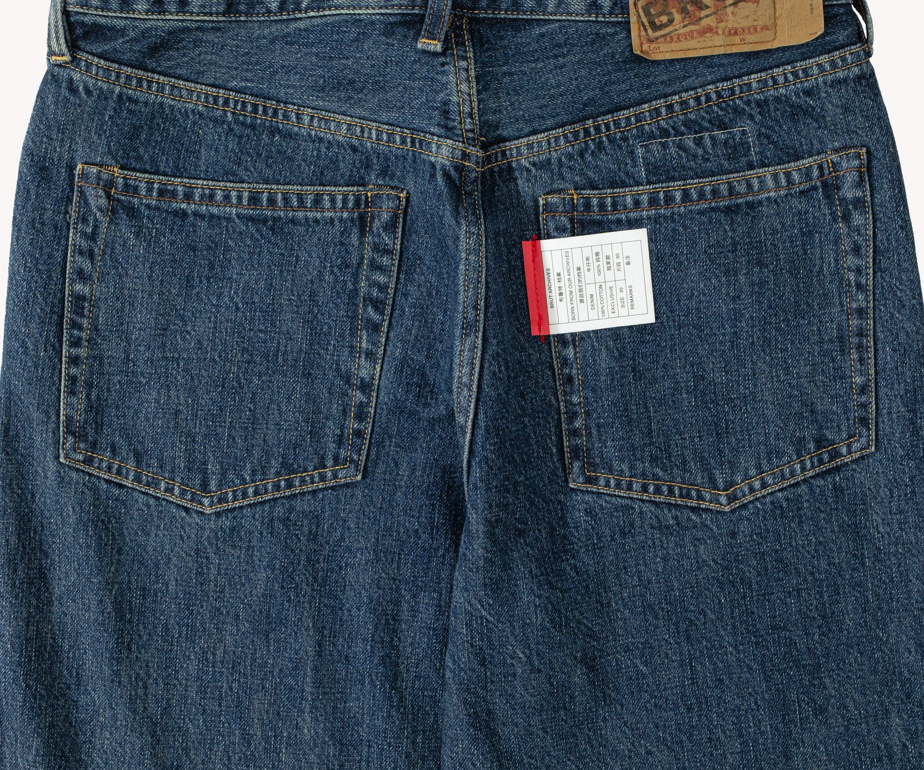 THE ARCHIVES DENIM Pants US26 / MID BLUE - BRUT Clothing US