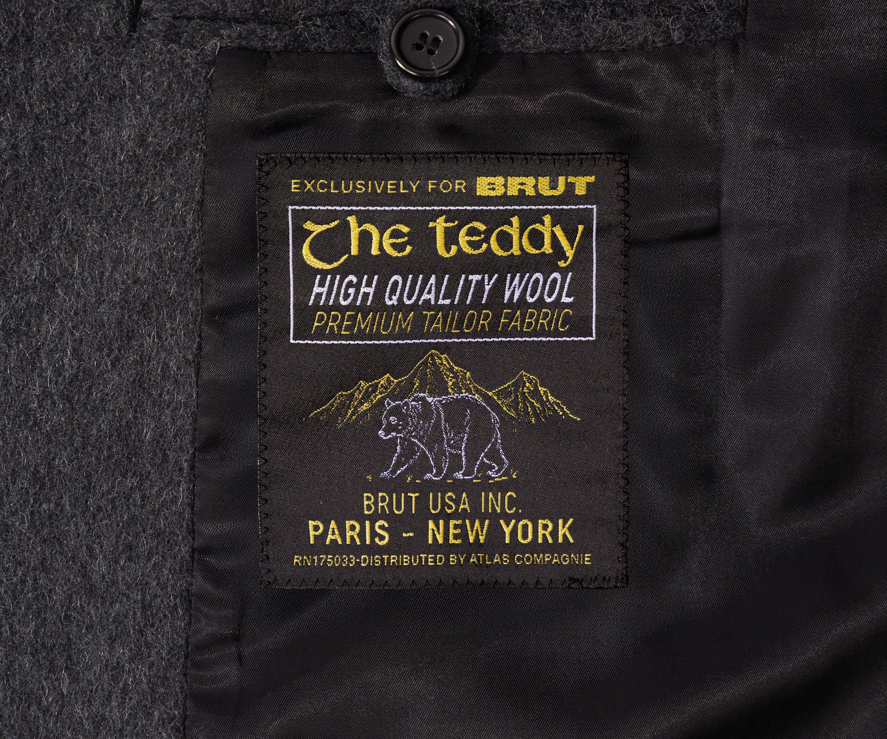 THE BALMACAAN COAT Coats & Jackets X-SMALL / DARK GREY - BRUT Clothing US
