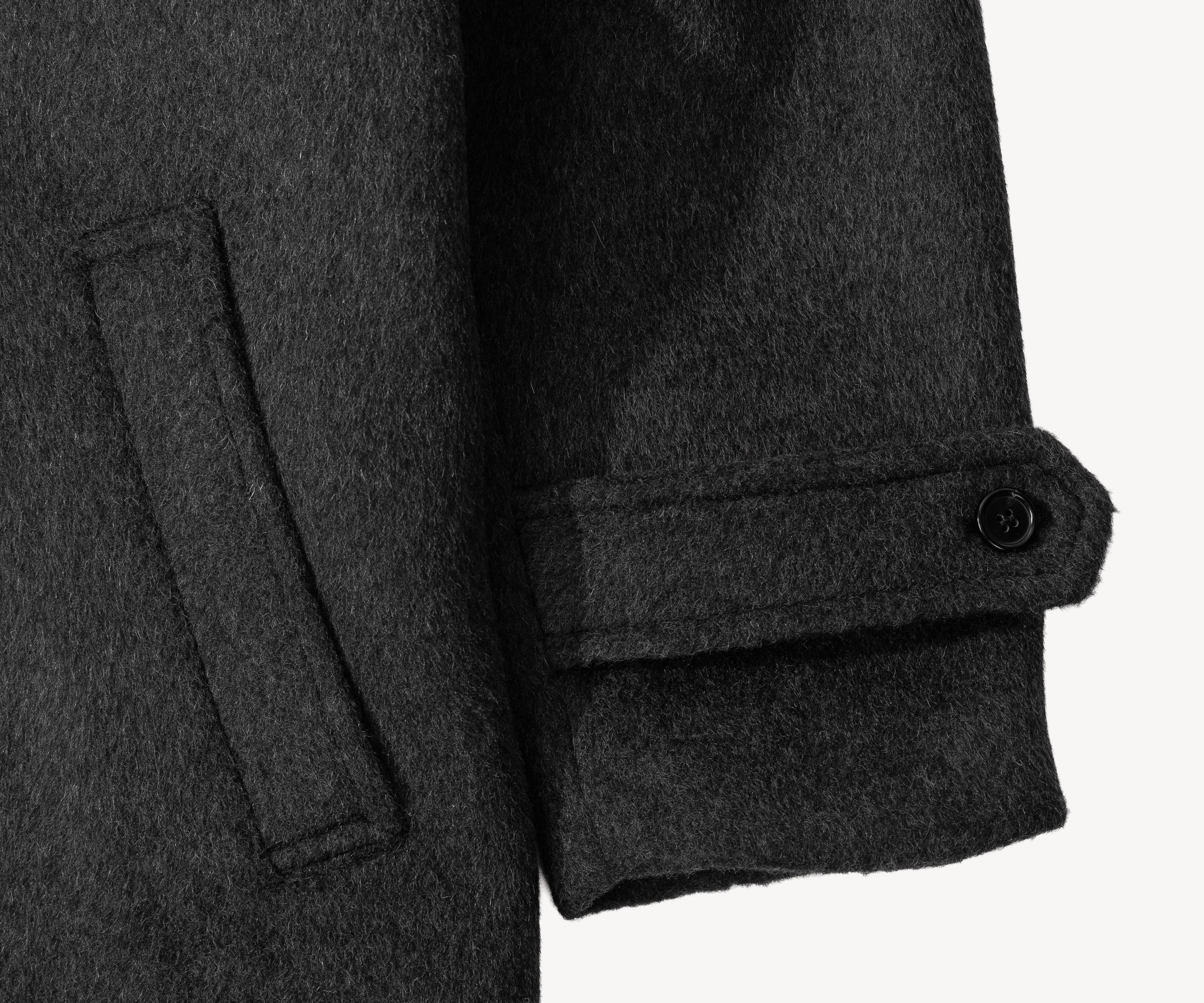 THE BALMACAAN COAT Coats & Jackets X-SMALL / DARK GREY - BRUT Clothing US